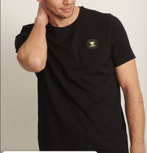 W Jeans Tshirt דבליו ג'ינס חולצת טישרט לוגו קטן ירוק
